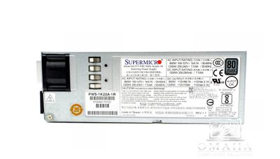 SUPERMICRO PWS-1K22A-1R 800W/1200W 1U REDUNDANT HOT-SWAP SERVER POWER SUPPLY TESTED WORKING SUPERMICRO PWS-1K22A-1R 800W/1200W 1U REDUNDANT HOT-SWAP SERVER POWER SUPPLY TESTED WORKING