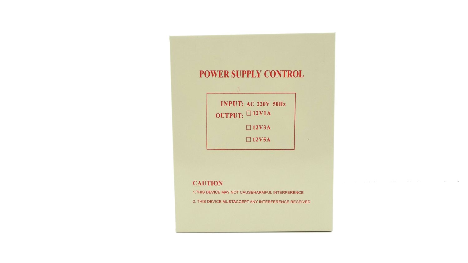 NEW ARES VISION 12V 5A BACKUP POWER SUPPLY CONTROL BOX FOR ACCESS CONTROL 220V NEW OPEN BOX