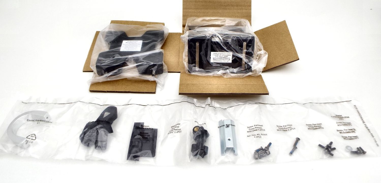 NEW ERGOTRON 80-107-200 MINI PC THIN CLIENT VESA MOUNT BLACK OPEN BOX