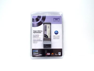 NEW SONNET TEMPO SATA PRO EXPRESSCARD/34 2-PORT eSATA ADAPTER TSATAII PRO E34 FACTORY SEALED