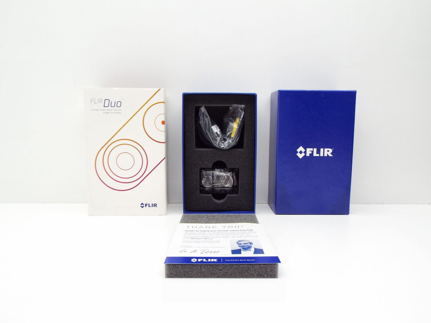 NEW FLIR DUO 436-0100-01-00S DUAL-SENSOR THERMAL & 1080P VISIBLE CAMERA FOR DRONES OPEN BOX
