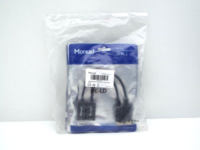 NEW MOREAD 4K DISPLAYPORT TO HDMI ADAPTER 10 PACK, MALE TO FEMALE, BLACK SEALED PACKAGE