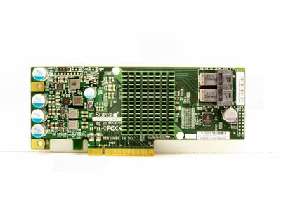 SUPERMICRO AOC-S3008L-L8E 12GB/S SAS3 HBA LSI 3008 IT MODE PCIE X8 8 PORT WORKING PULL