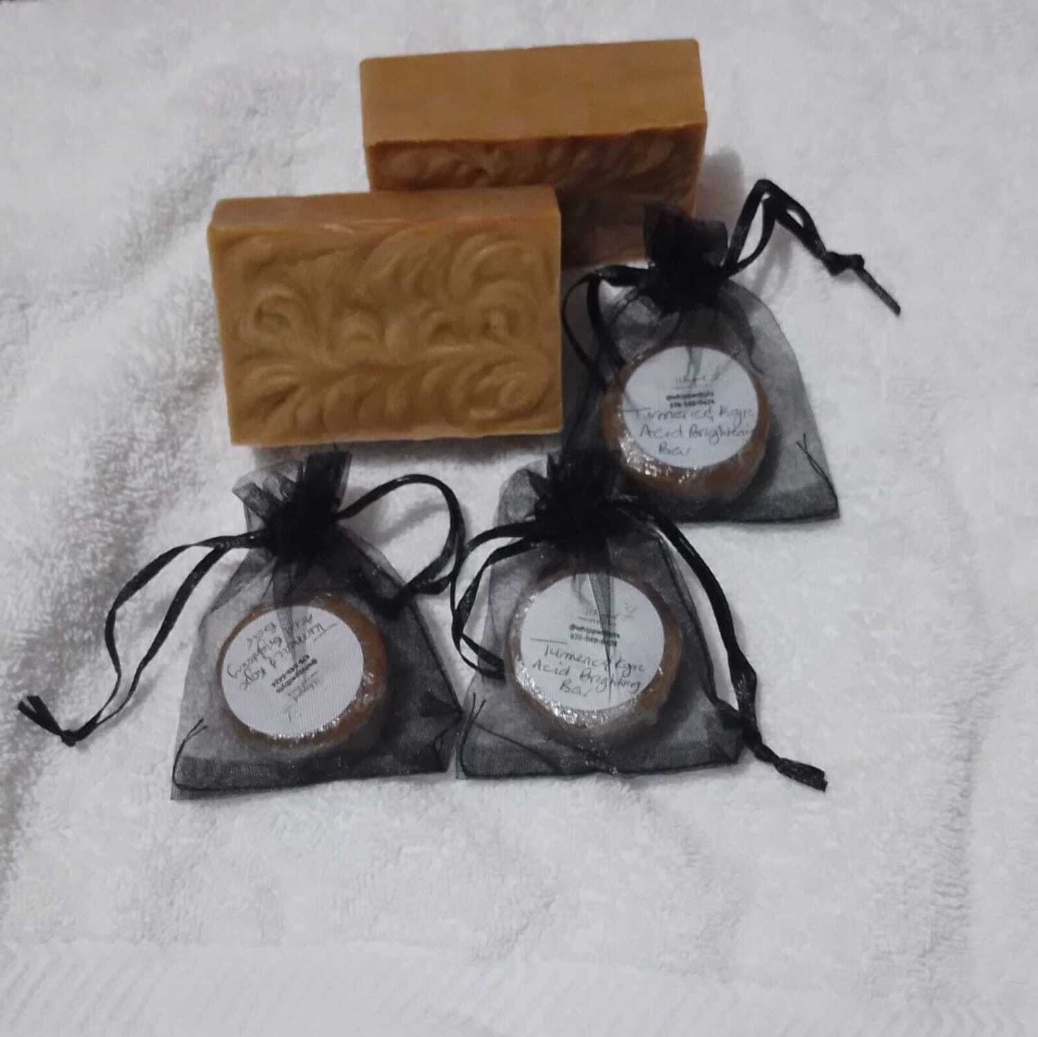 Turmeric and Kojic Acid Brightening Bar