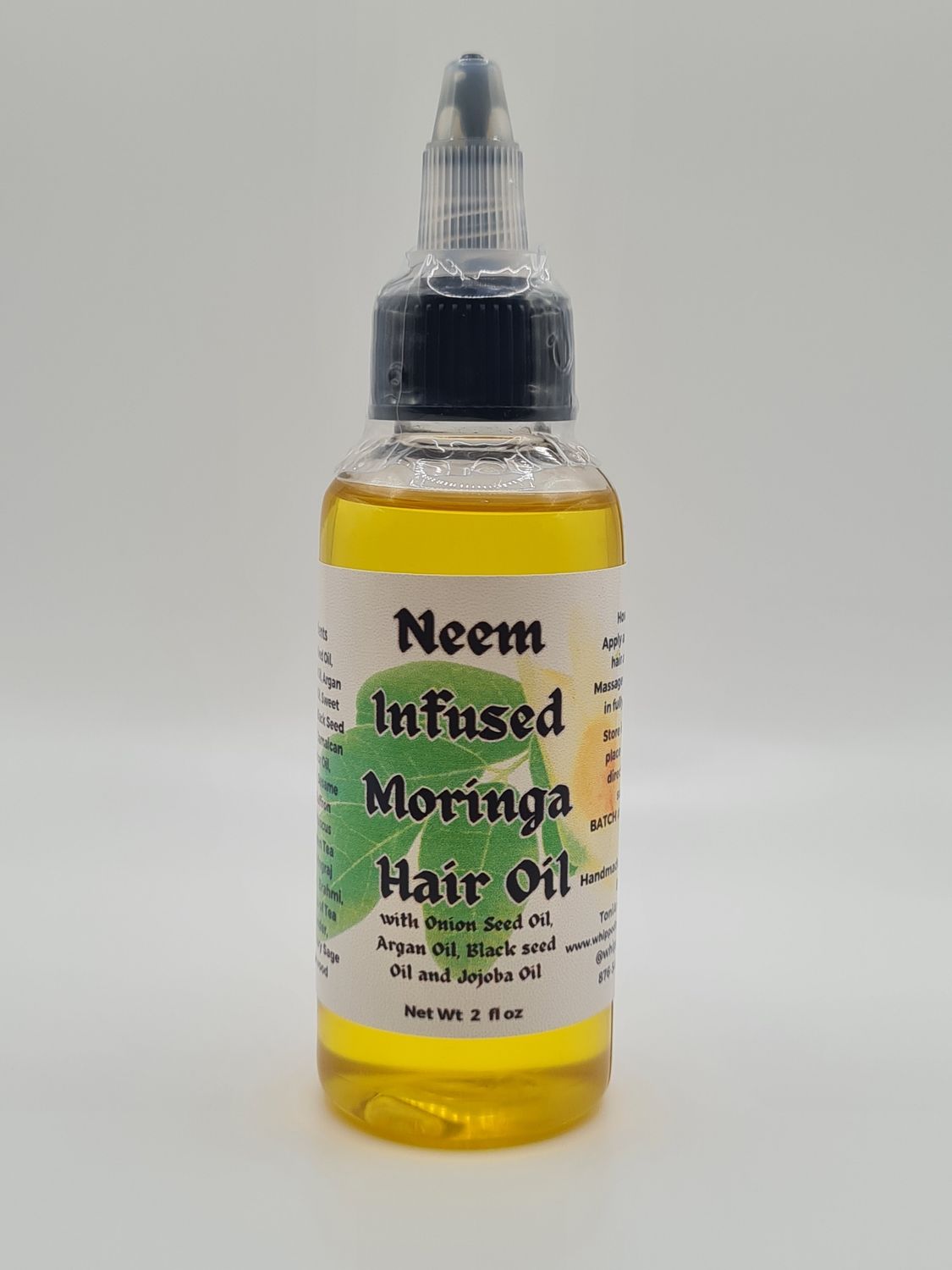 Neem Infused Moringa Hair Oil