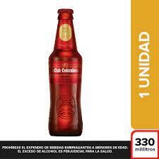 Club roja botella 330