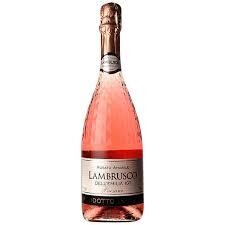 Lambrusco rosato vino