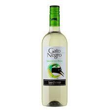 Vino gato negro blanco bot