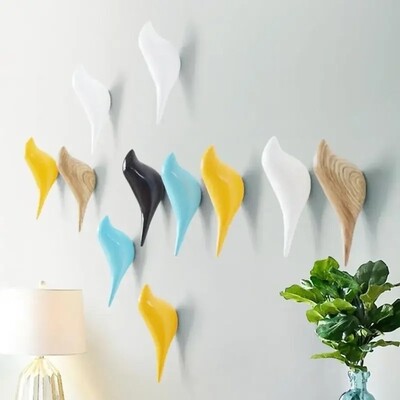 Winged Whimsy: Stylish Bird Shaped Wall Hooks