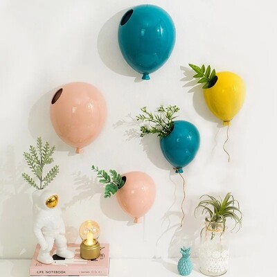 Up, Up, and Display: Balloon Wall Planter Collection