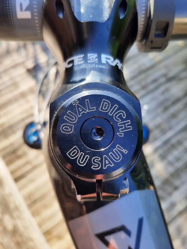 Quäl dich, du Sau Ahead Kappe Quäl dich, du Sau Ahead Kappe