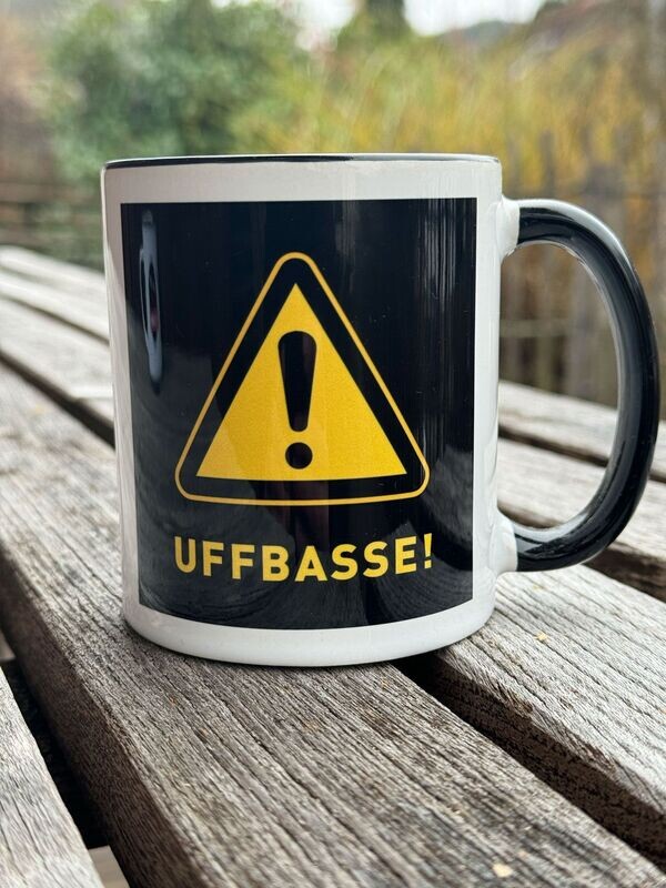 Keramiktasse Keramiktasse "UFFBASSE PÄLZER"