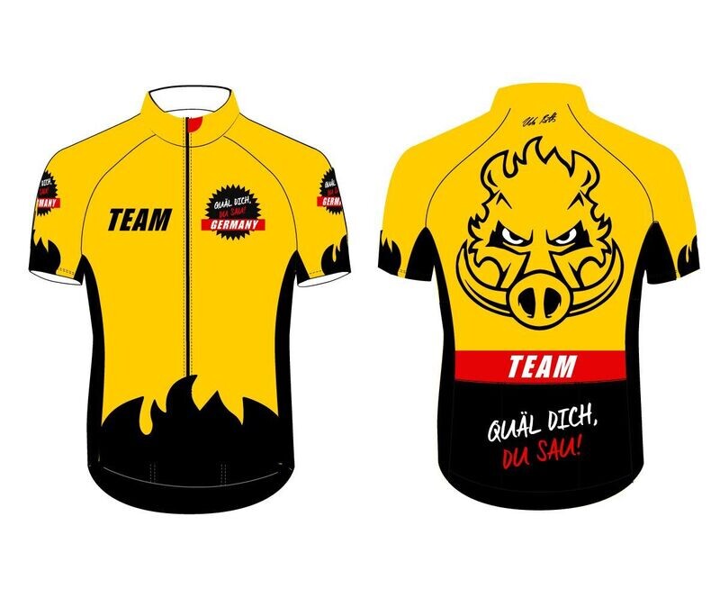 Team-Trikot Kurzarm gelb Team-Trikot Kurzarm gelb