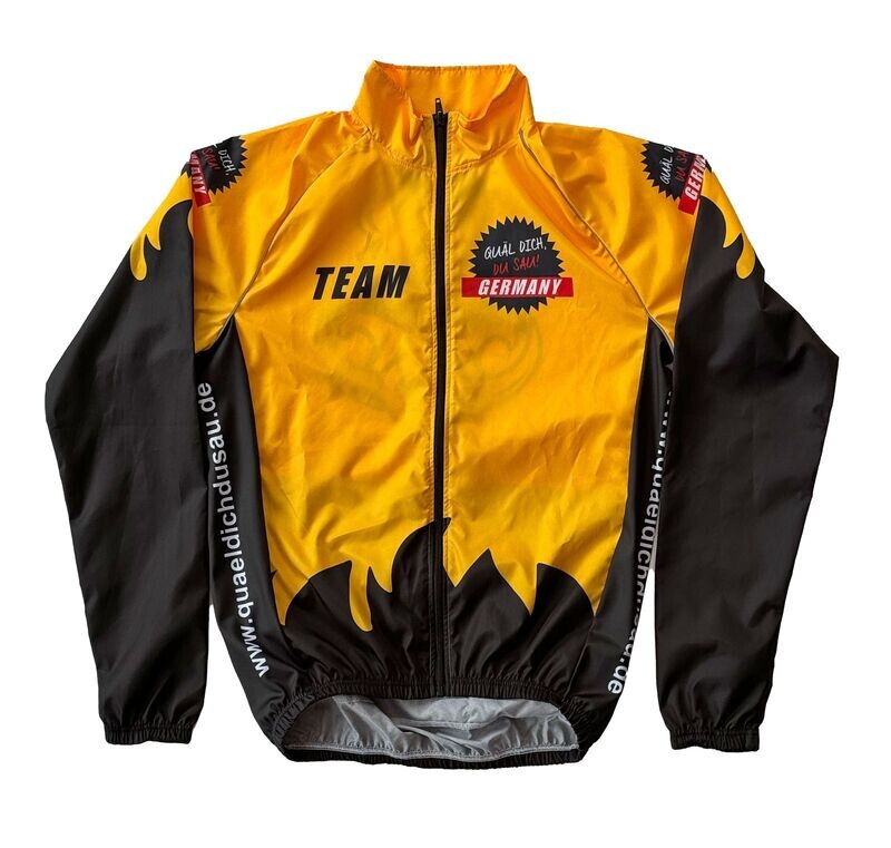 Leichte Jacke langarm TEAM gelb Leichte Jacke langarm TEAM gelb