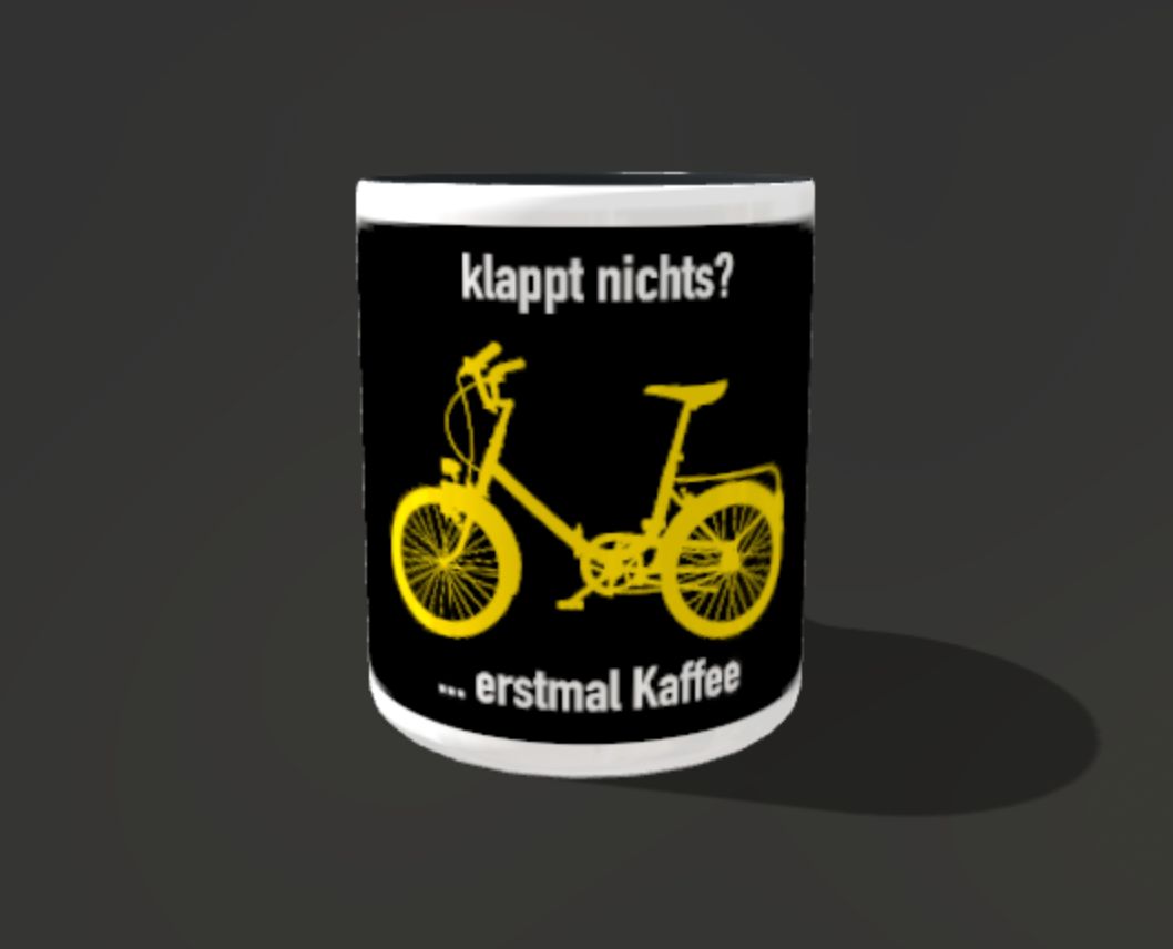 Keramiktasse "klappt nichts?"