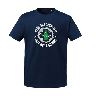 T-Shirt NEDD DURCHDREHE!! dunkelblau