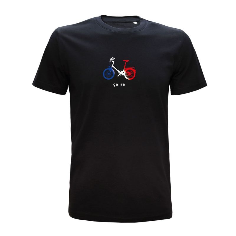 T-Shirt Klapprad "ça ira"