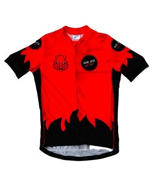 Renntrikot Kurzarm rot Renntrikot Kurzarm rot "Quäl dich, du Sau"