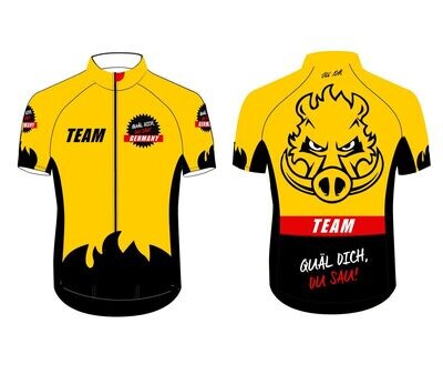 Team-Trikot Kurzarm gelb