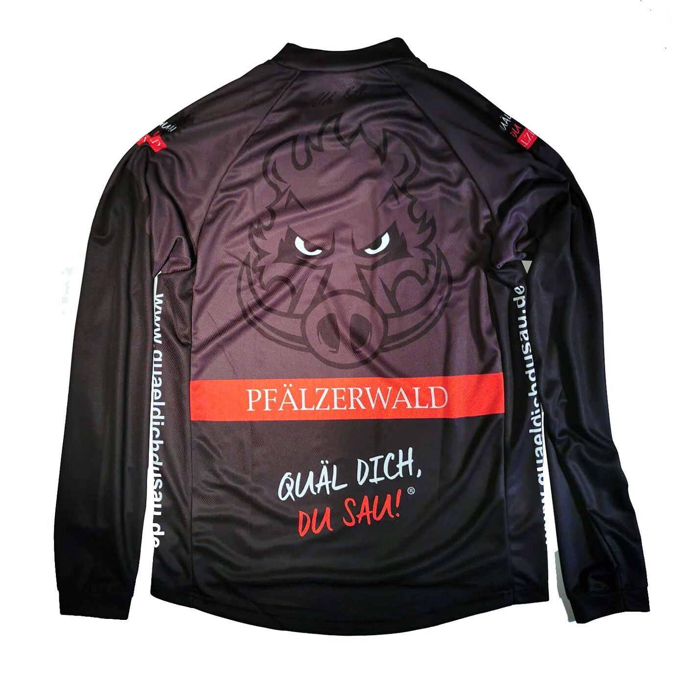 Freeride-Trikot langarm dunkelgrau