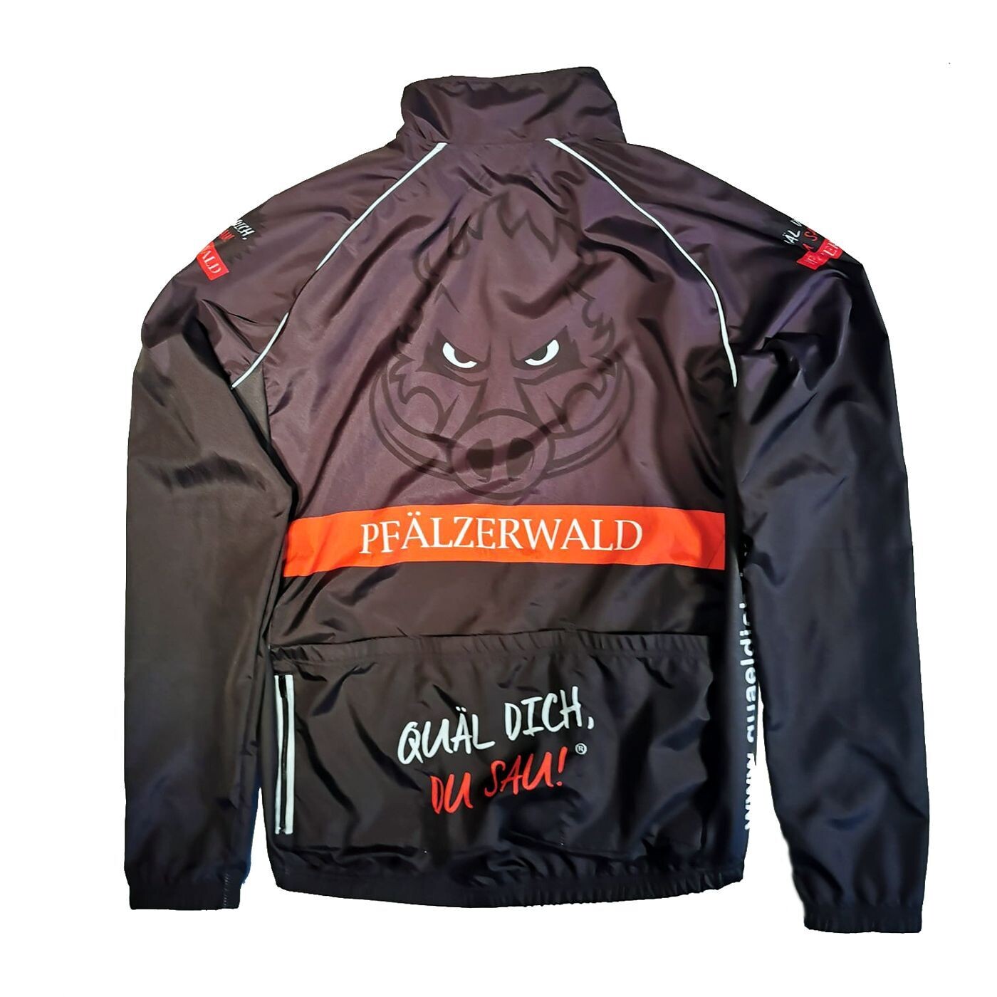 Leichte Jacke langarm dunkelgrau