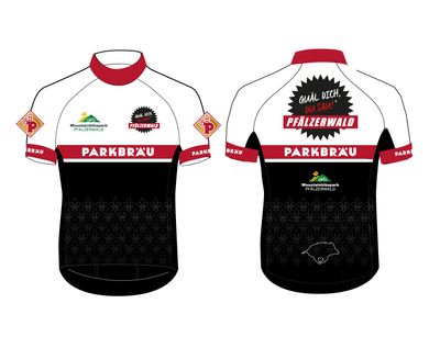 Freeride-Trikot Park-Edition rot kurzarm