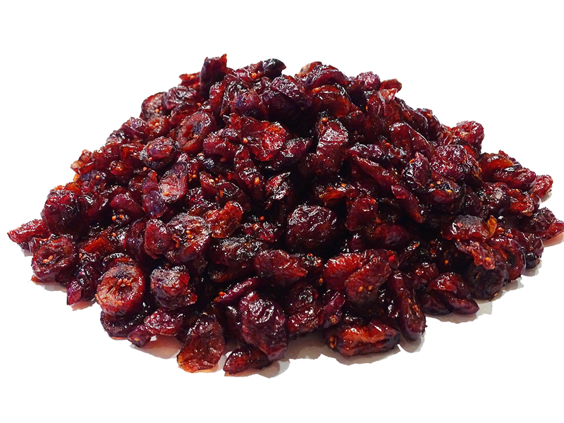 Cranberries zonder kunstmatige suiker