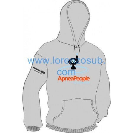 Felpa con cappuccio APNEA PEOPLE by Lorenzosub
