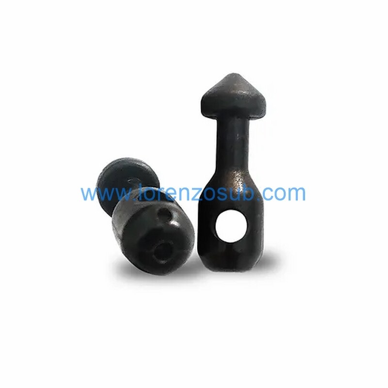 MVD inserti PER ELASTICI IN POLIMERO NERO