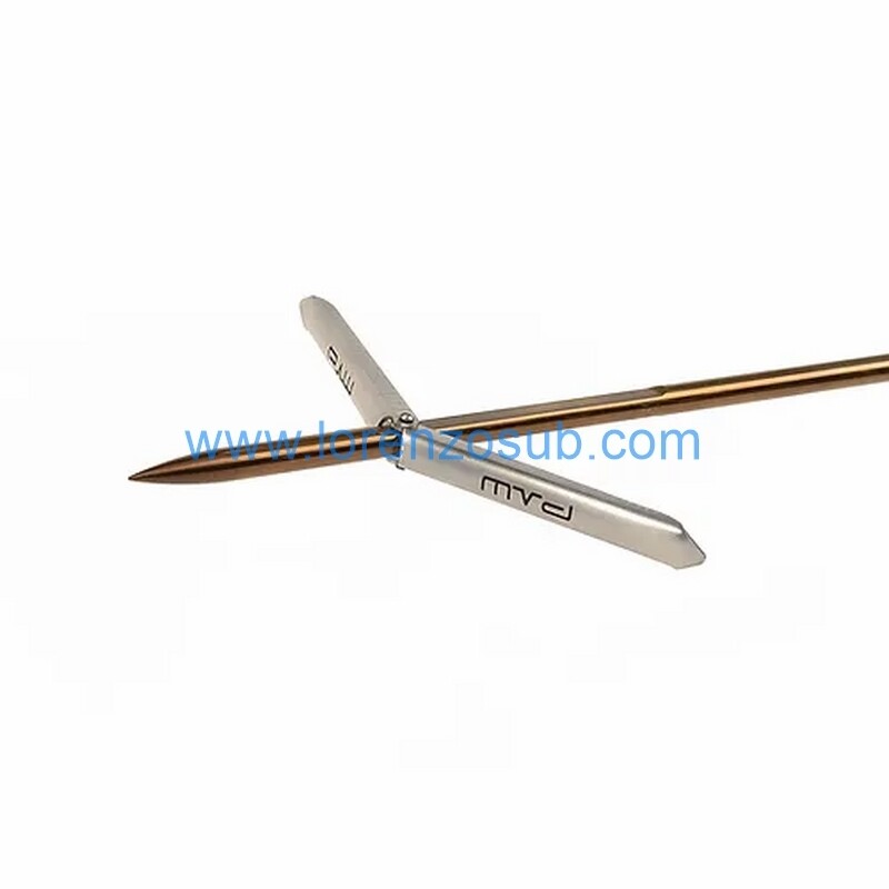 MVD ASTA INOX 7.0 MM SHARK FIN DOPPIA ALETTA