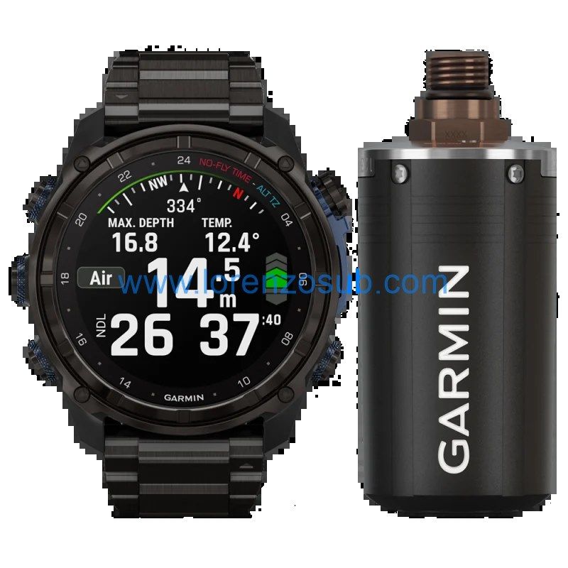 Garmin DESCENT MK3i 51 mm SILICONE BLACK+trasmettitore DESCENT T2