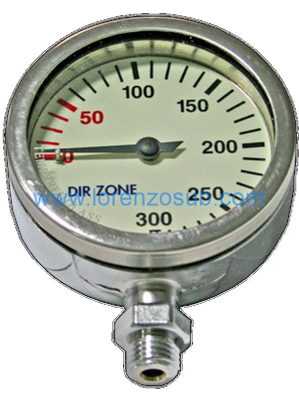 Dir Zone MANOMETRO VETRO MINERALE 52 MM