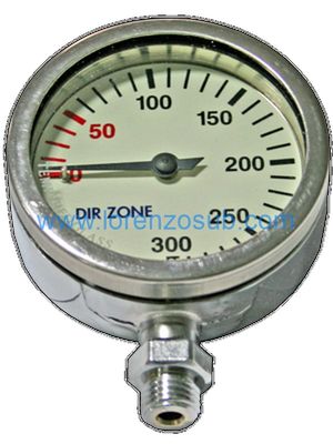 Dir Zone MANOMETRO VETRO MINERALE 52 MM