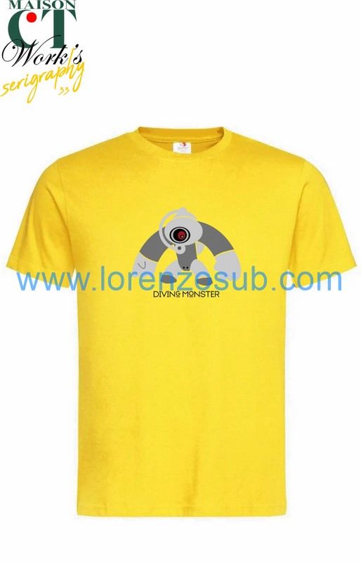 T-Shirt UNISEX DIVE MONSTER by Lorenzo Sub