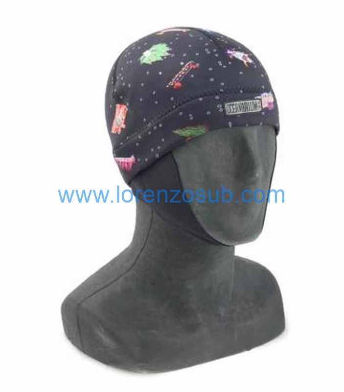 Best Divers BANDANA NEOPRENE 3 MM COLORATA -NUDIBRANCHI Best Divers BANDANA NEOPRENE 3 MM COLORATA -NUDIBRANCHI