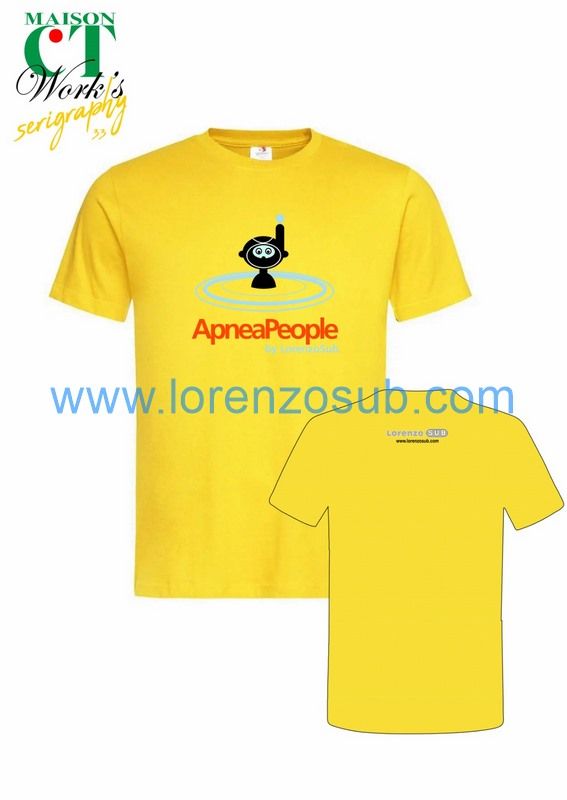 T-Shirt UNISEX T-Shirt UNISEX "APNEA PEOPLE" by Lorenzo Sub