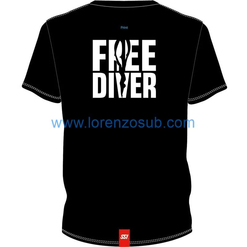 T-Shirt "FREEDIVER" SSI