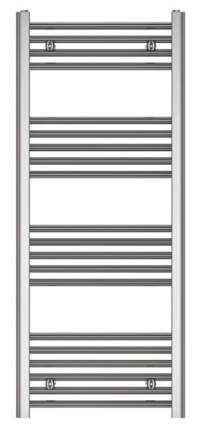 Riverdon W500 x H1200 Chrome Radiator