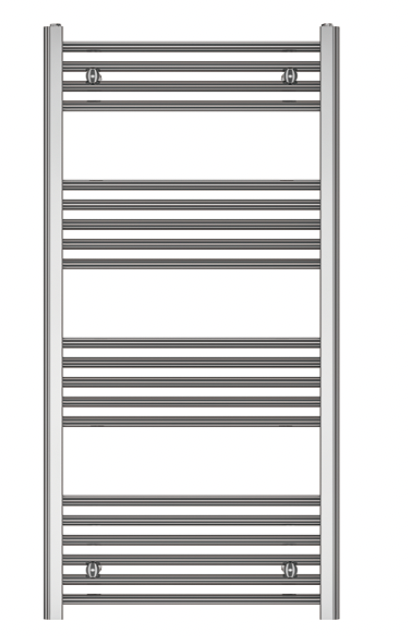 Riverdon W600 x H1200 Chrome Radiator