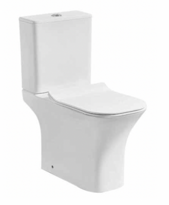 Isabella Modern Close Coupled Toilet + Soft Close Seat