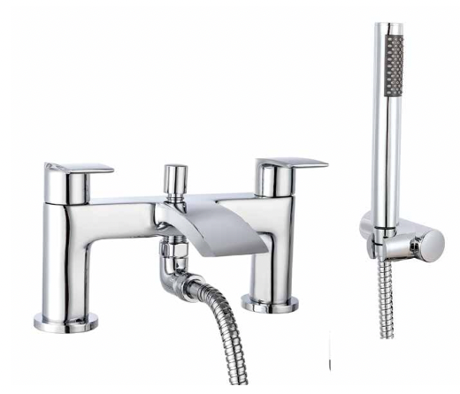 Osaka Bath Shower Mixer tap - Chrome