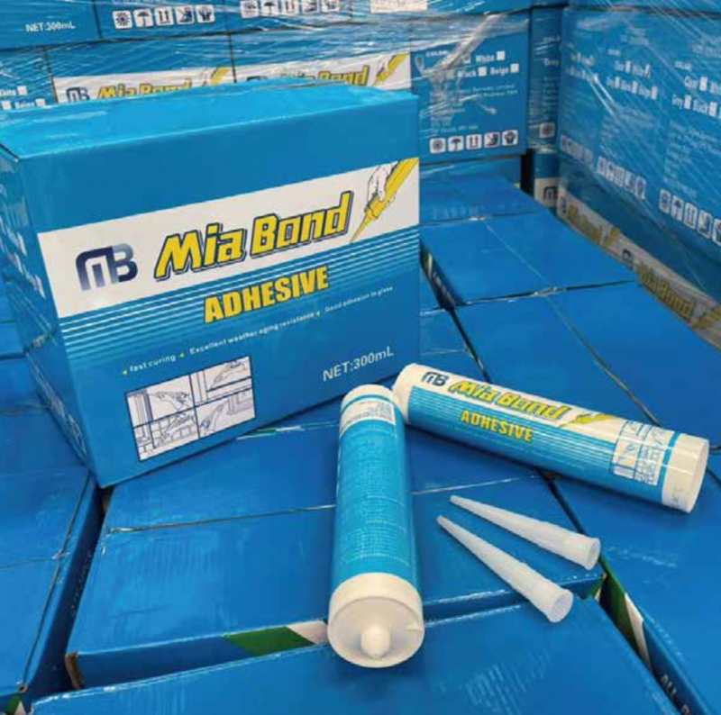 Mia Bond: Adhesive Silicone Sealant - White