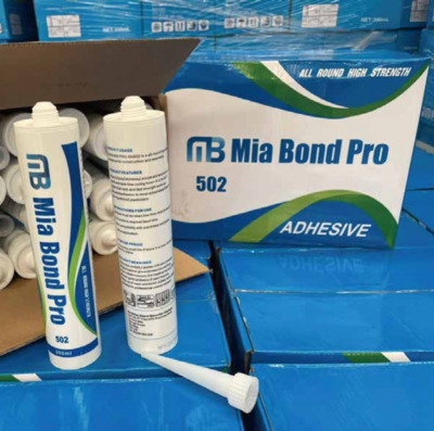 Mia Bond PRO: Adhesive Silicone Sealant - White
