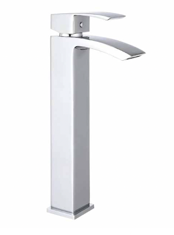 Tokyo Heel Basin Mixer Tap - Chrome