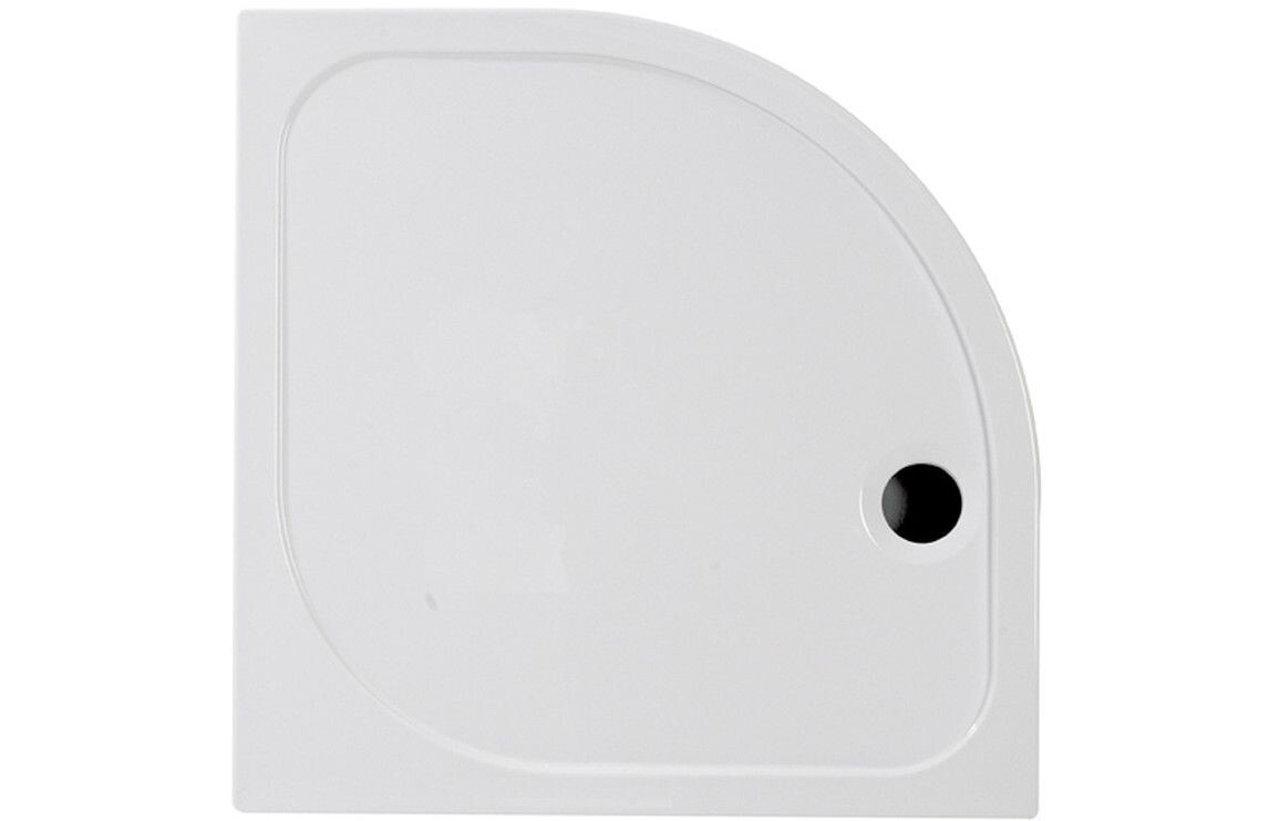 45mm Low Profile Offset Quadrant Tray & Waste - (Right Hand)