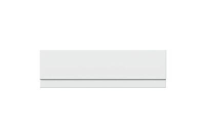 Plain Front Panel - White