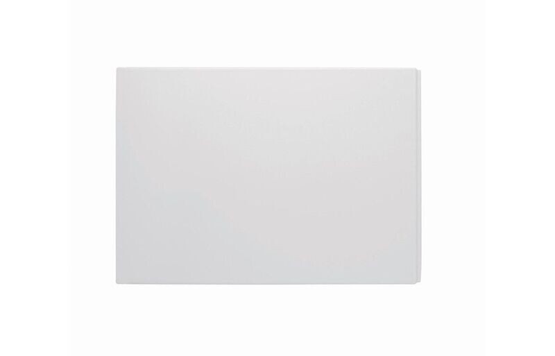Luxed End Panel - White