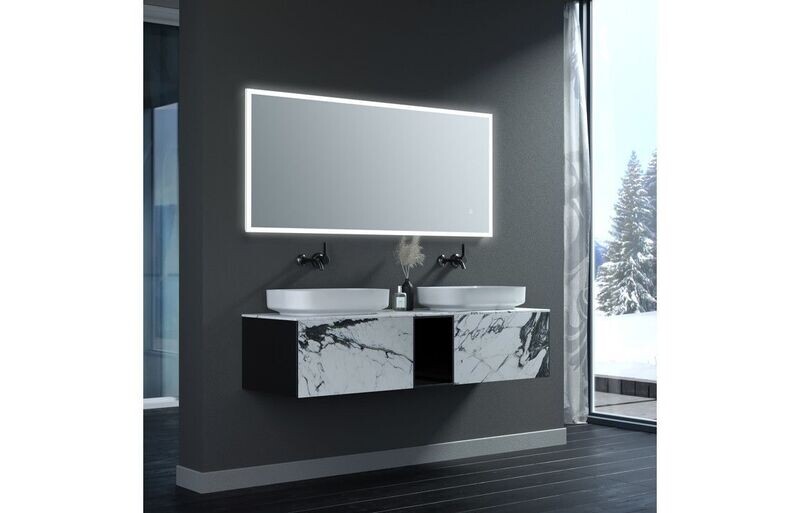 Solai 600x1200mm Rectangle Edge-Lit LED Mirror