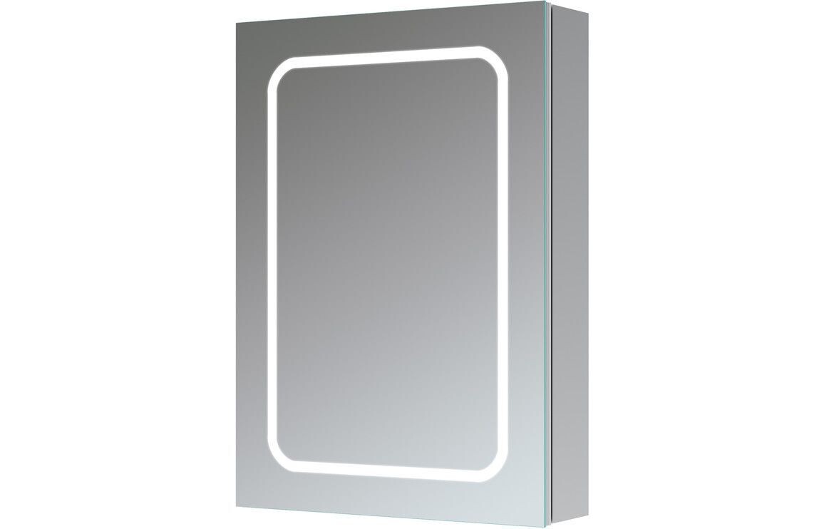 Rida 500mm 1 Door Front-Lit LED Mirror Cabinet