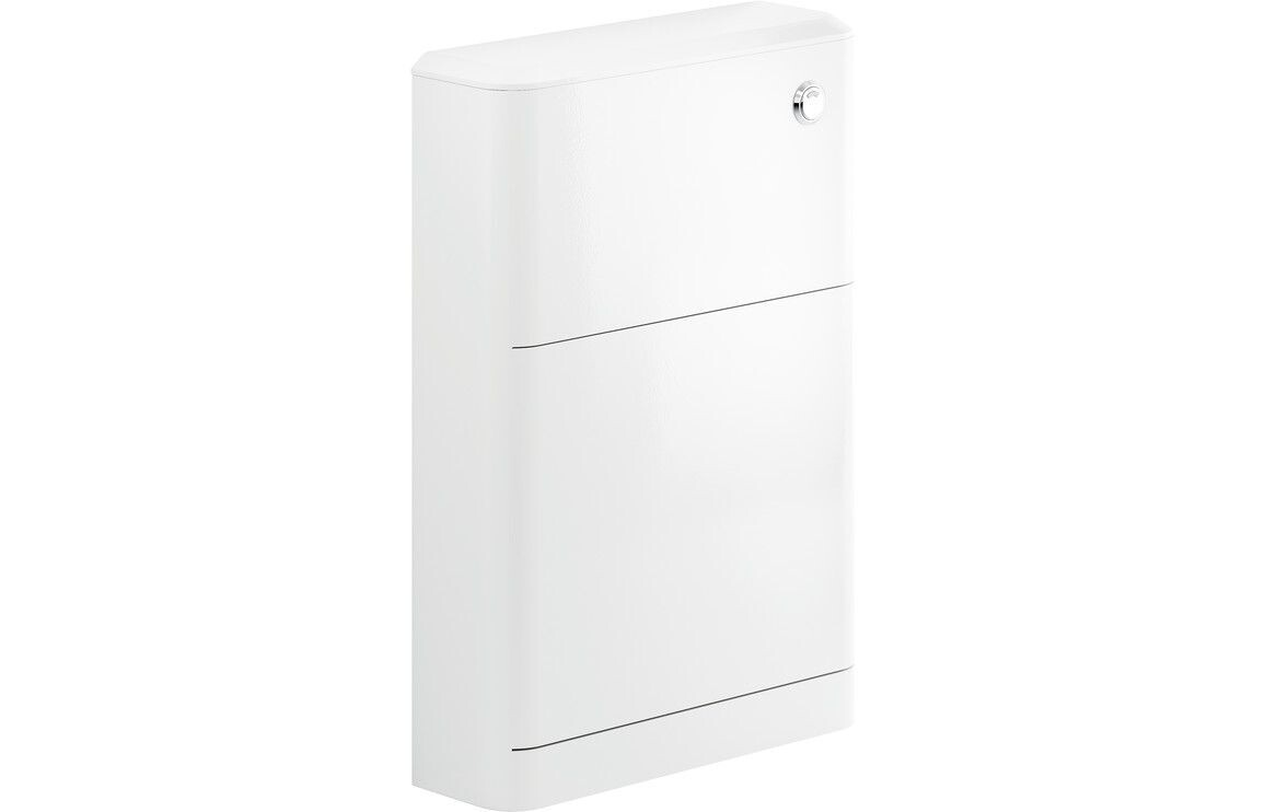 Flambra 550mm Floor Standing WC Unit - White Gloss